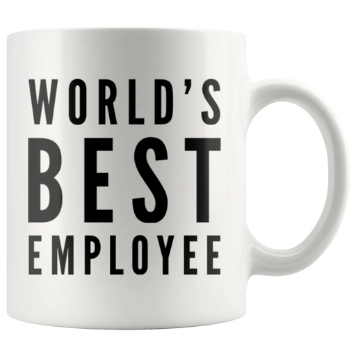 Employee Gift World's Best Employee Thank You Appreciation For Him Coffee Mug 11 oz - Panvola